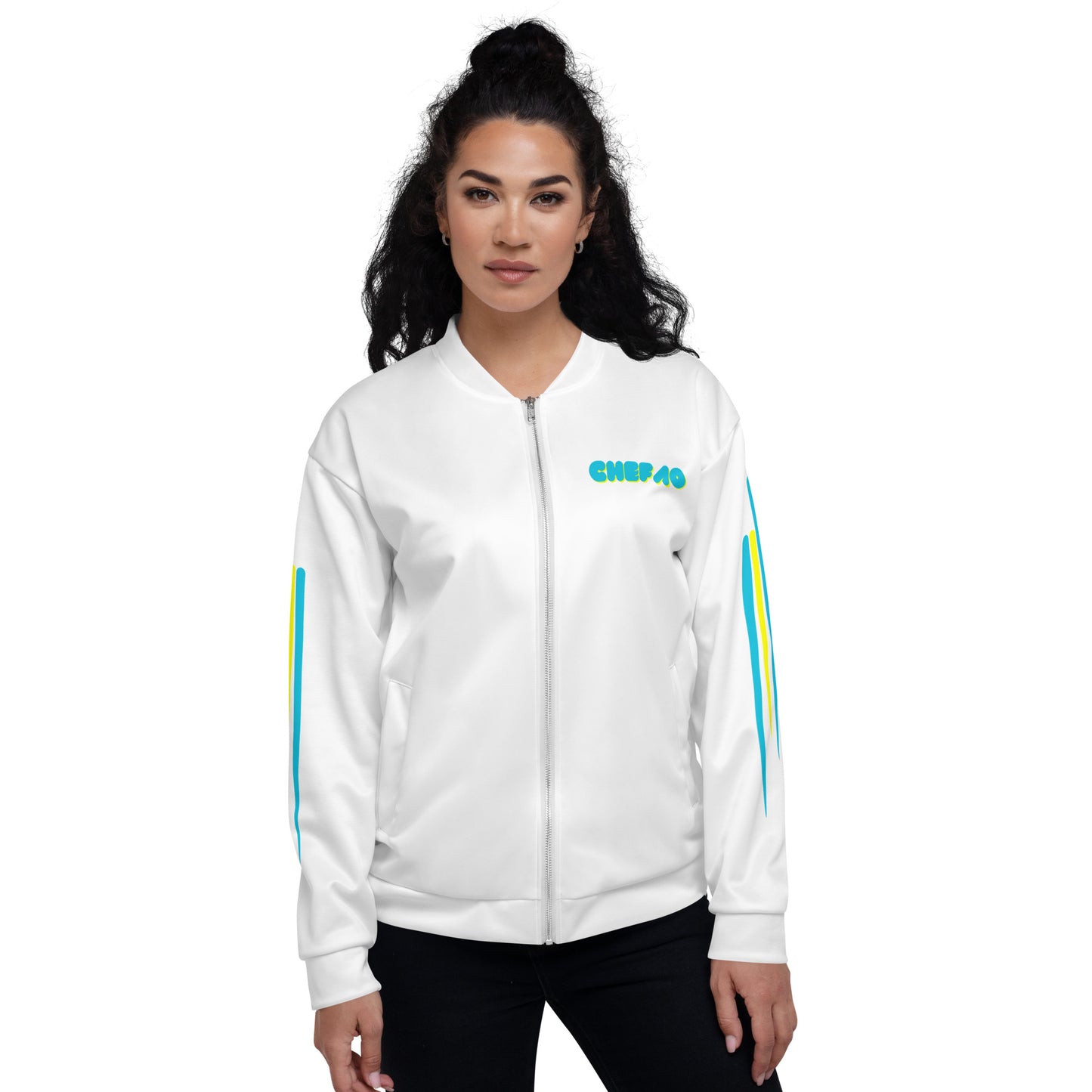 Chefao Positive Vibes I, Unisex Bomber Jacket