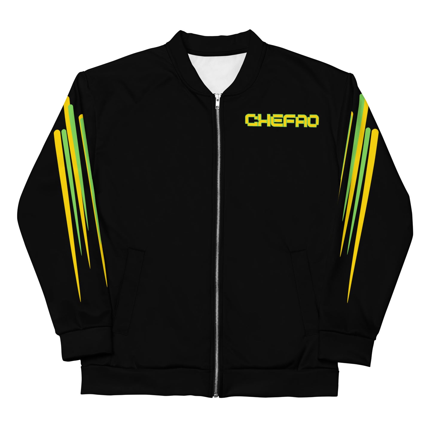 Chefao One Luv I, Unisex Bomber Jacket Black