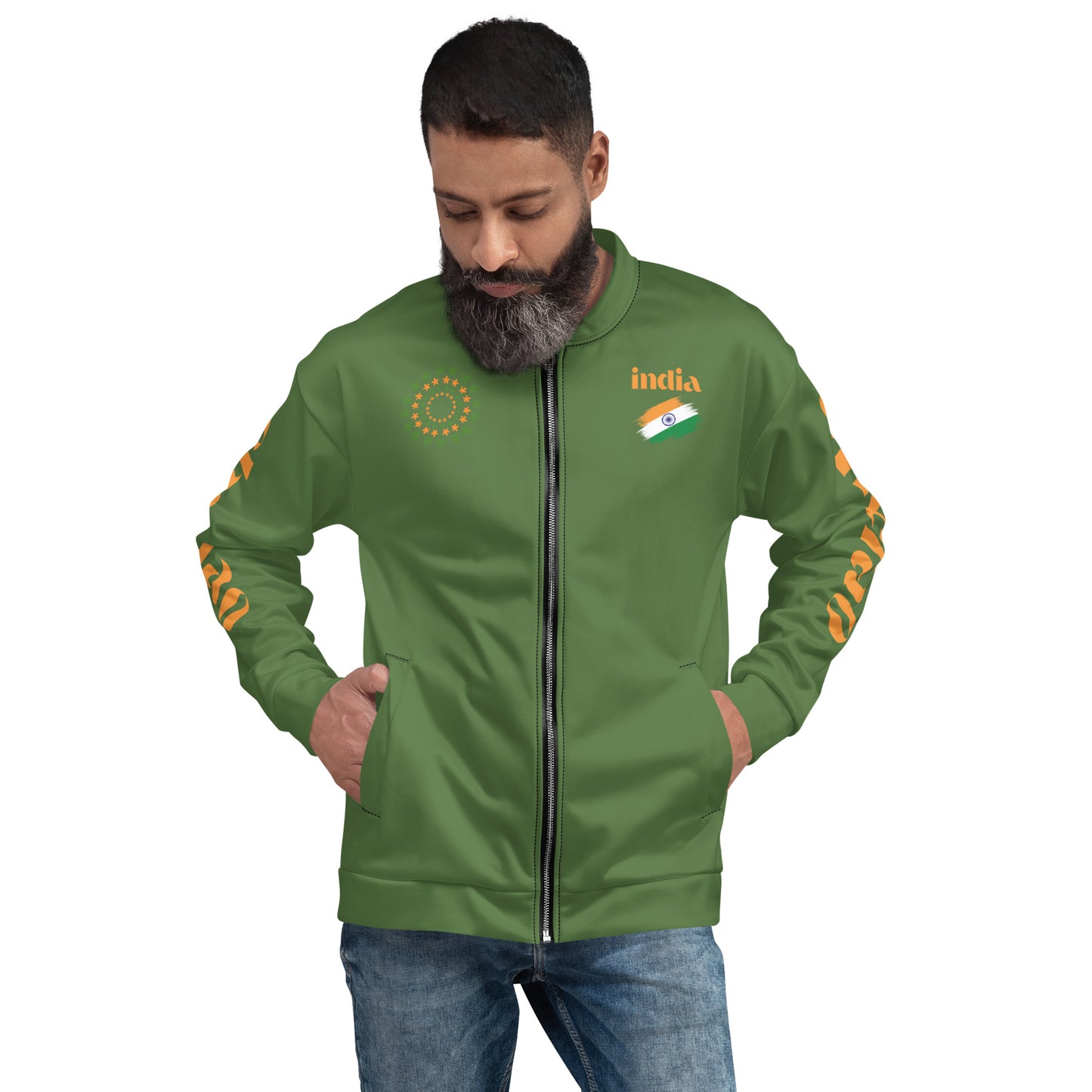 Chefao India I, Unisex Bomber Jacket