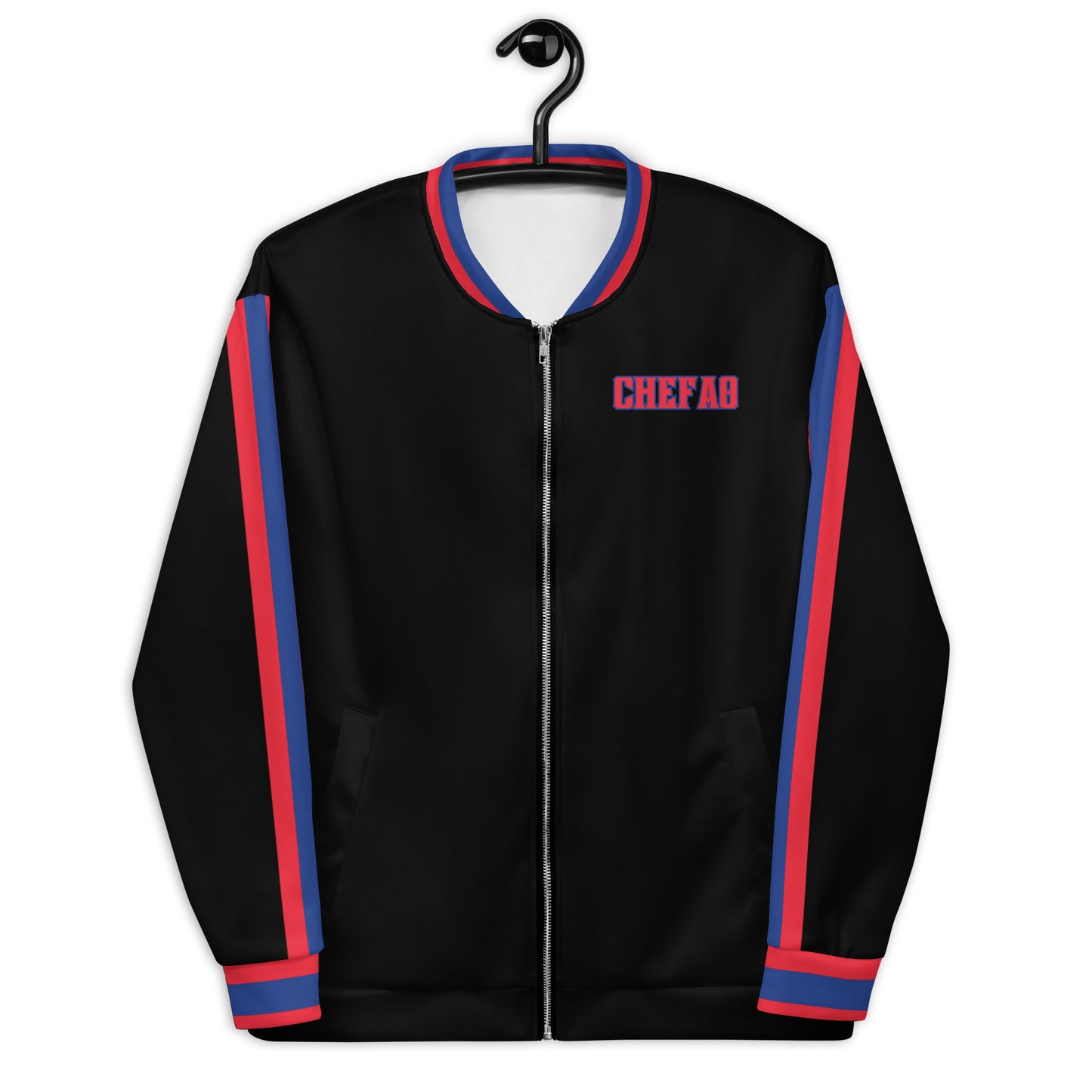 Chefao I Black, Unisex Bomber Jacket