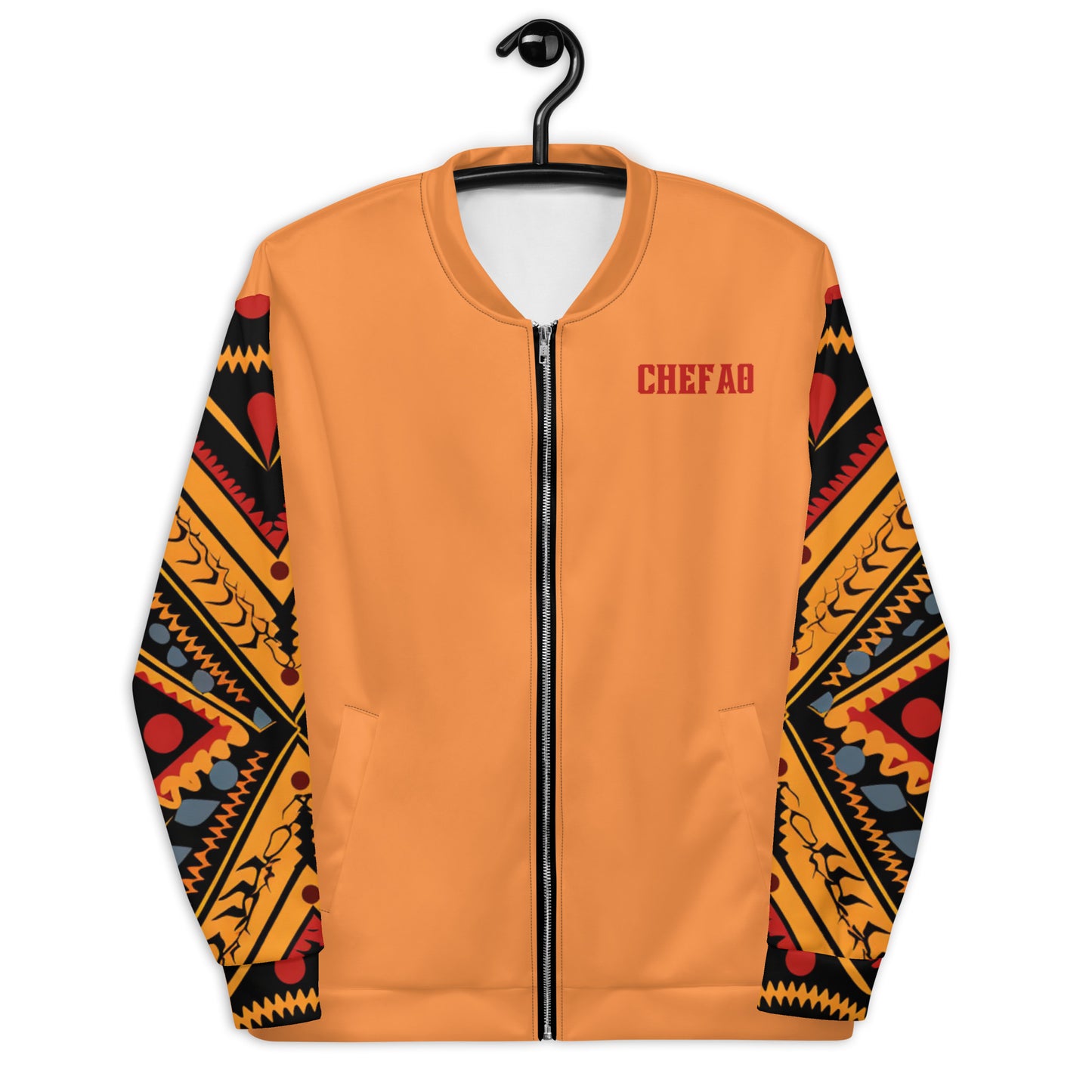 Chefao Cameroon Toghu I, Unisex Bomber Jacket