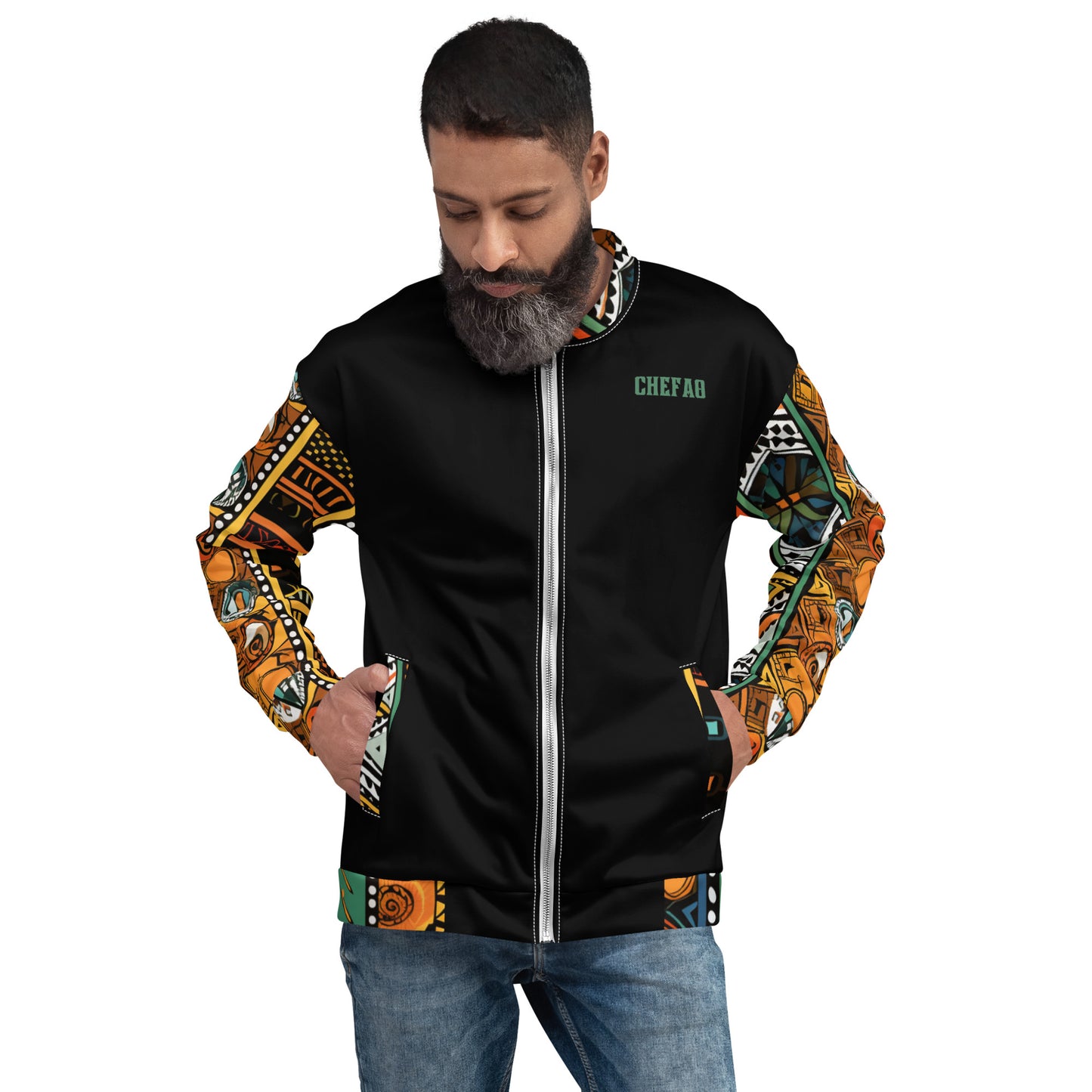 Chefao Zulu Warrior I, Unisex Bomber Jacket