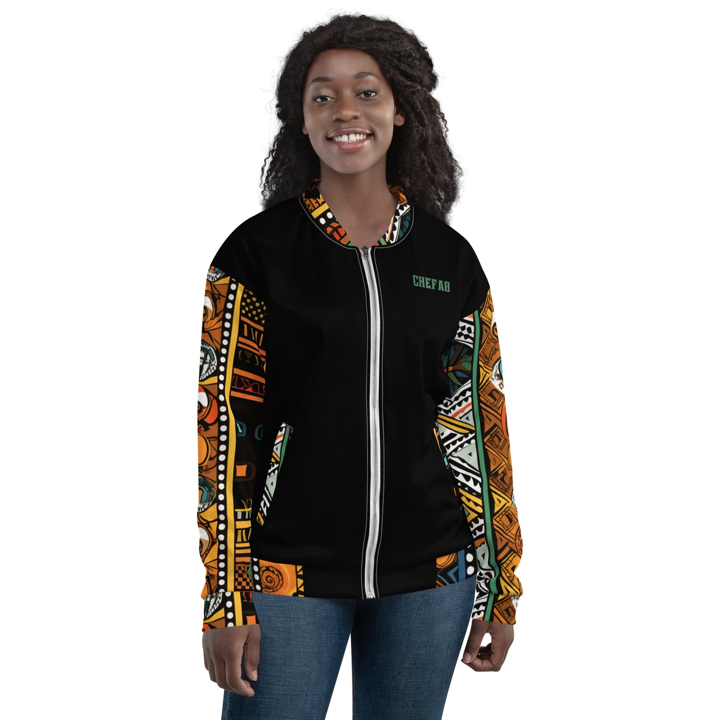 Chefao Zulu Warrior I, Unisex Bomber Jacket