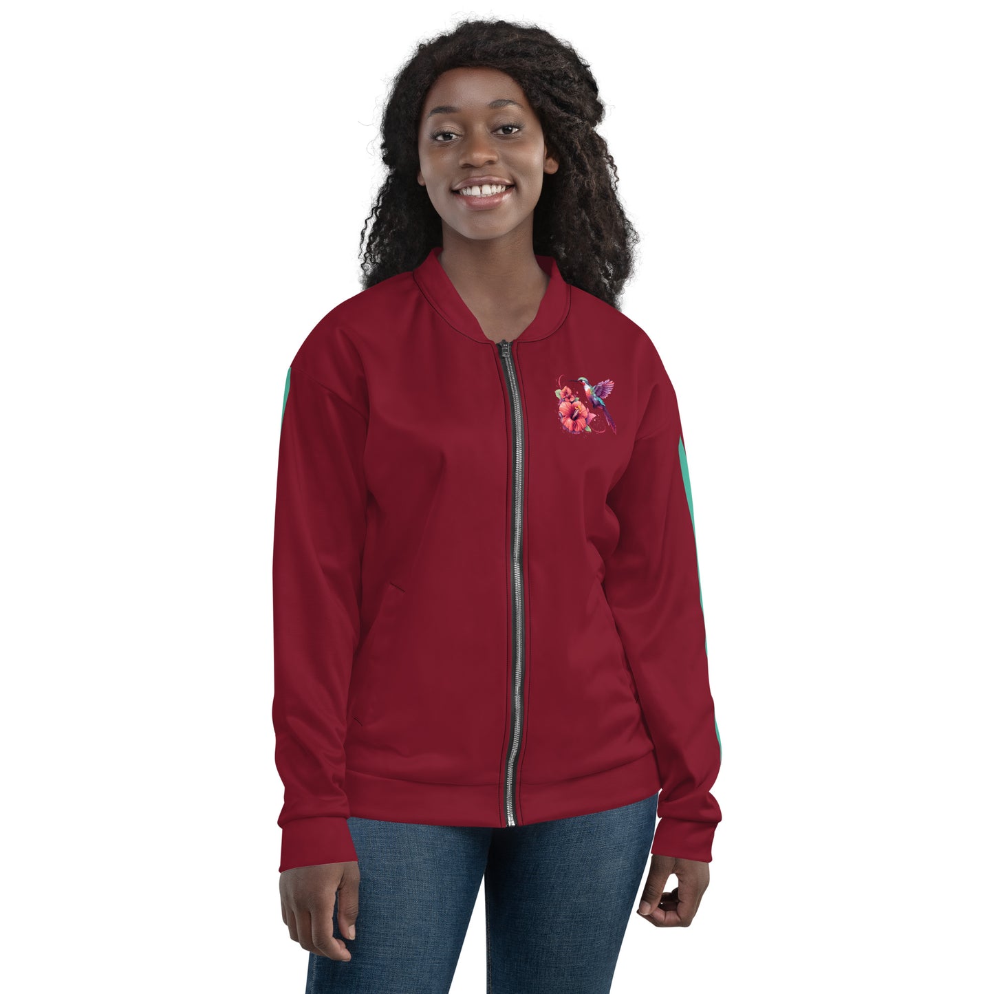 Chefao Hummingbird I, Unisex Bomber Jacket