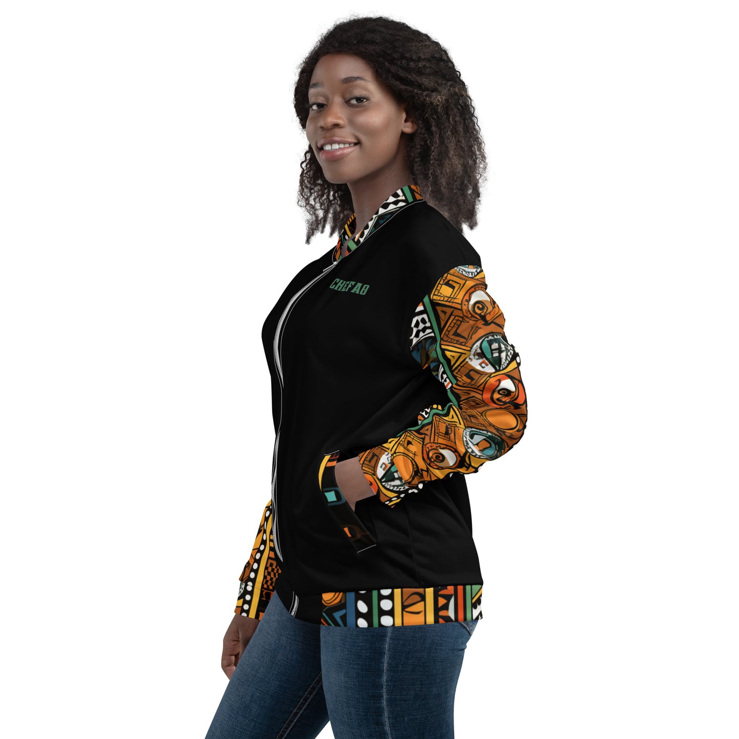 Chefao Zulu Warrior I, Unisex Bomber Jacket