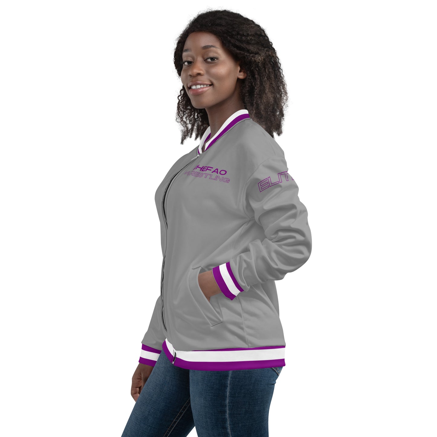 Chefao Wrestling Nick Edition I, Unisex Bomber Jacket