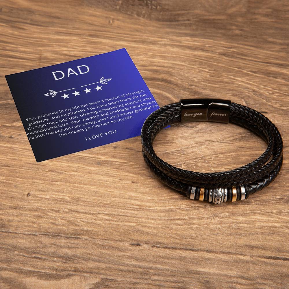 Love You Forever Bracelet (DAD)