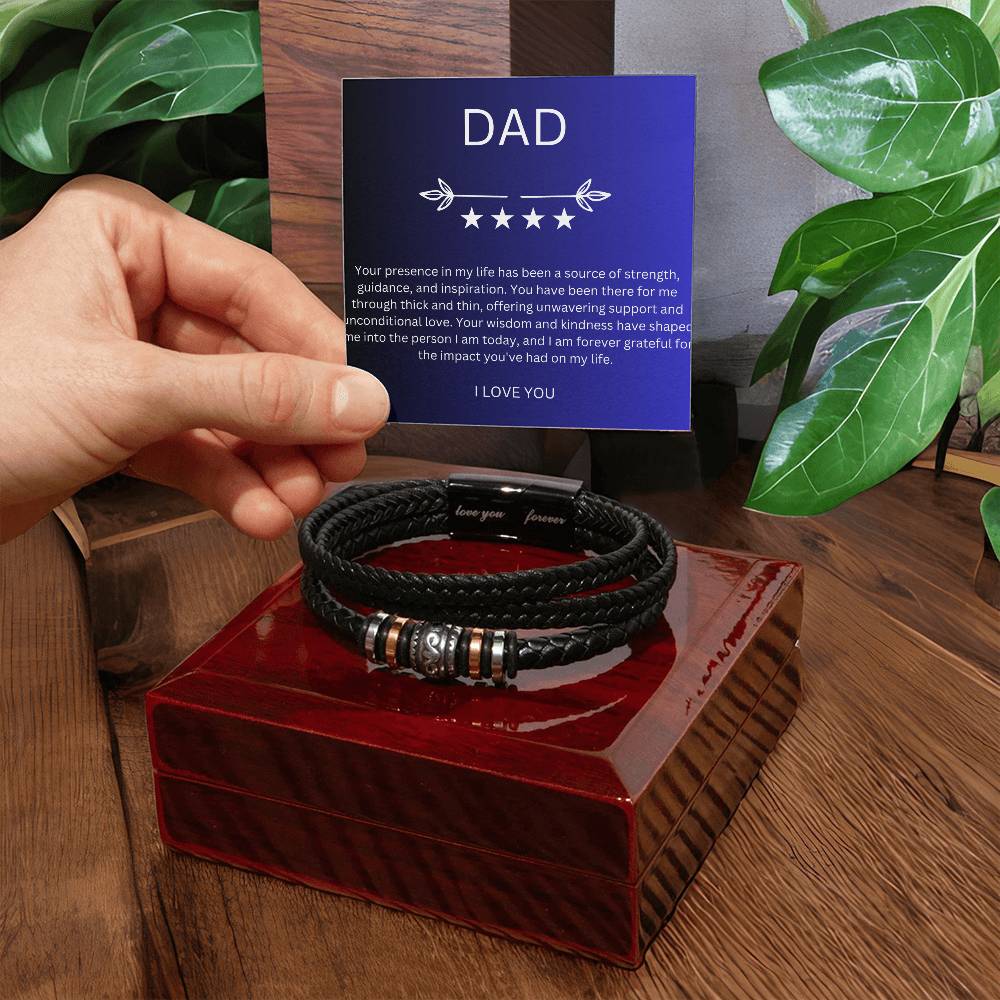 Love You Forever Bracelet (DAD)