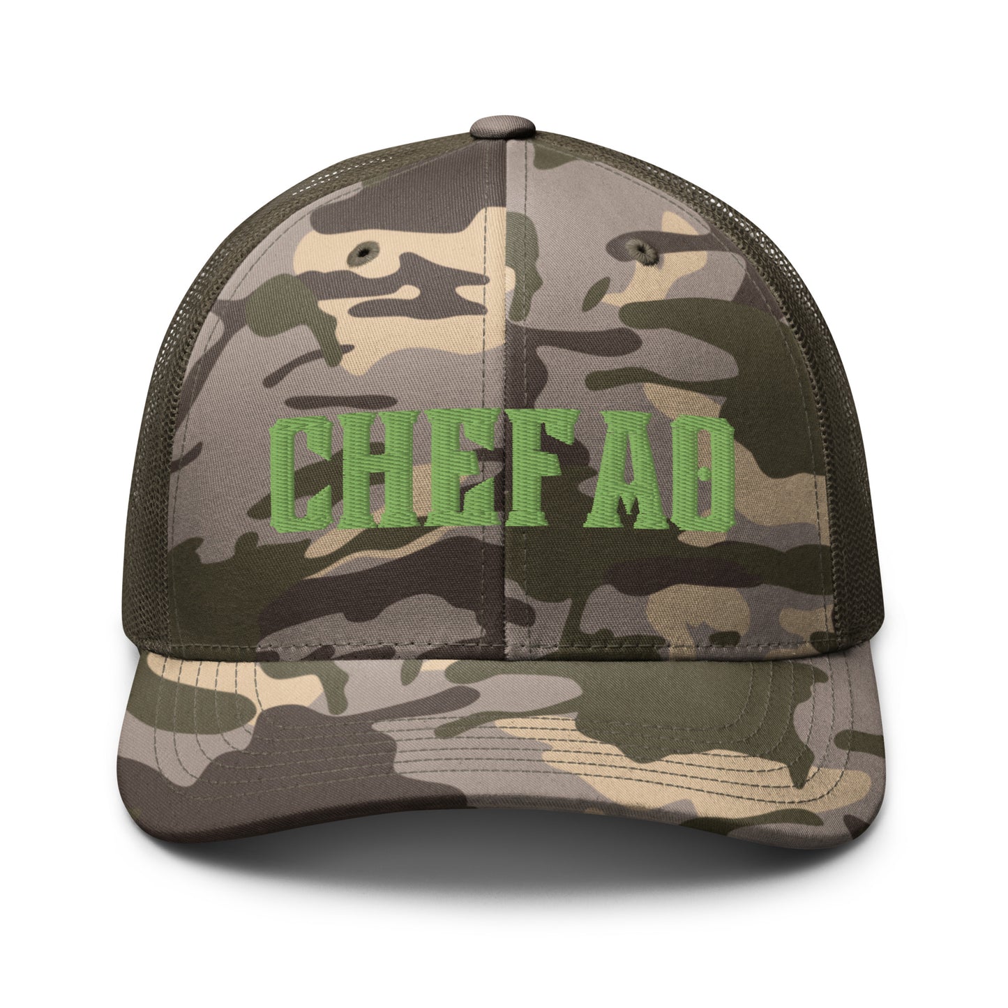 Chefao I, Camouflage trucker hat