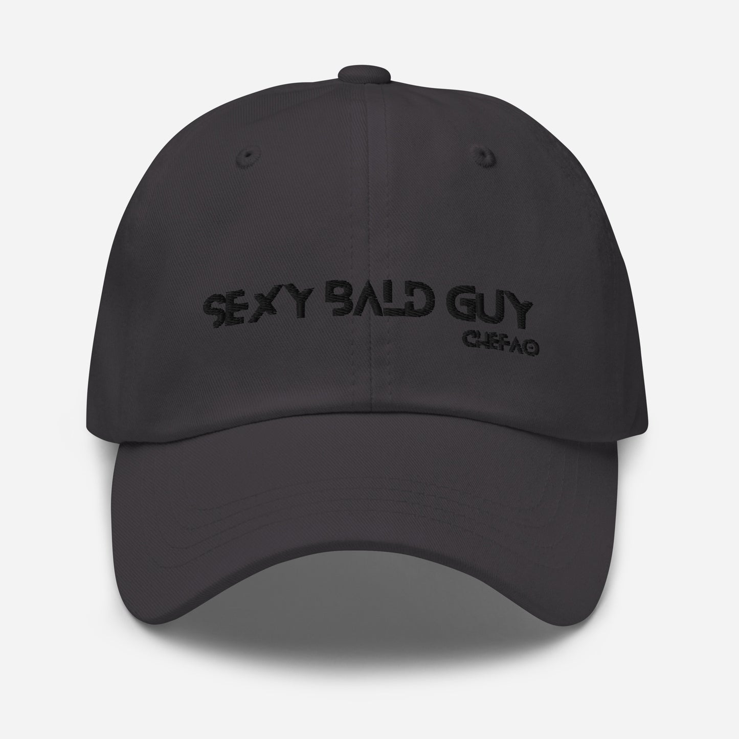 Sexy Bald Guy I, Dad hat