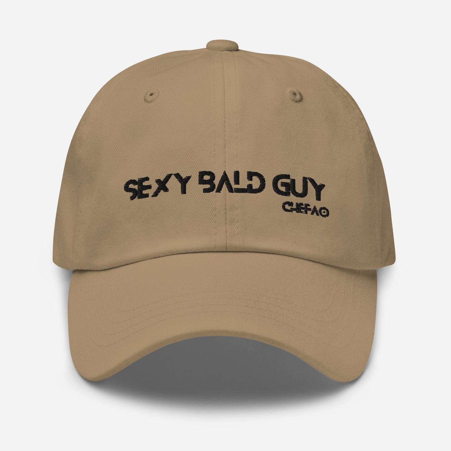 Sexy Bald Guy I, Dad hat