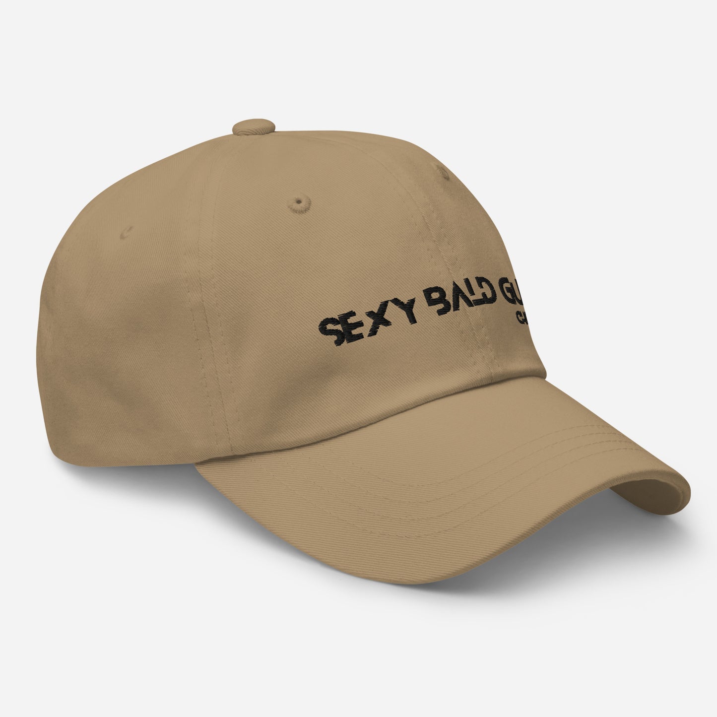 Sexy Bald Guy I, Dad hat