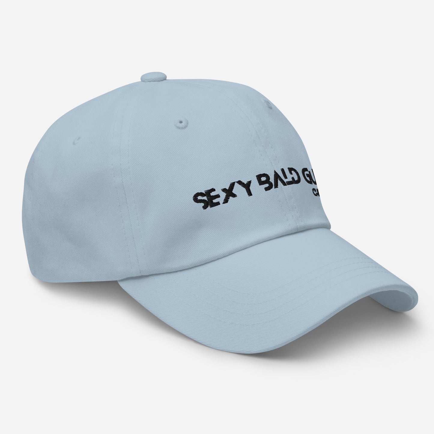 Sexy Bald Guy I, Dad hat