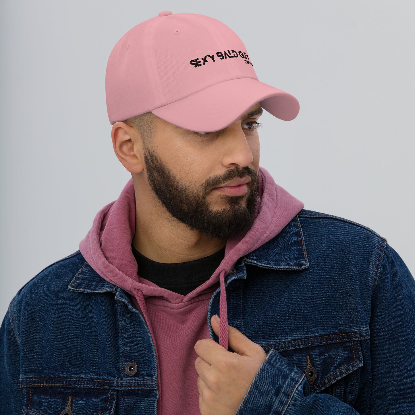 Sexy Bald Guy I, Dad hat