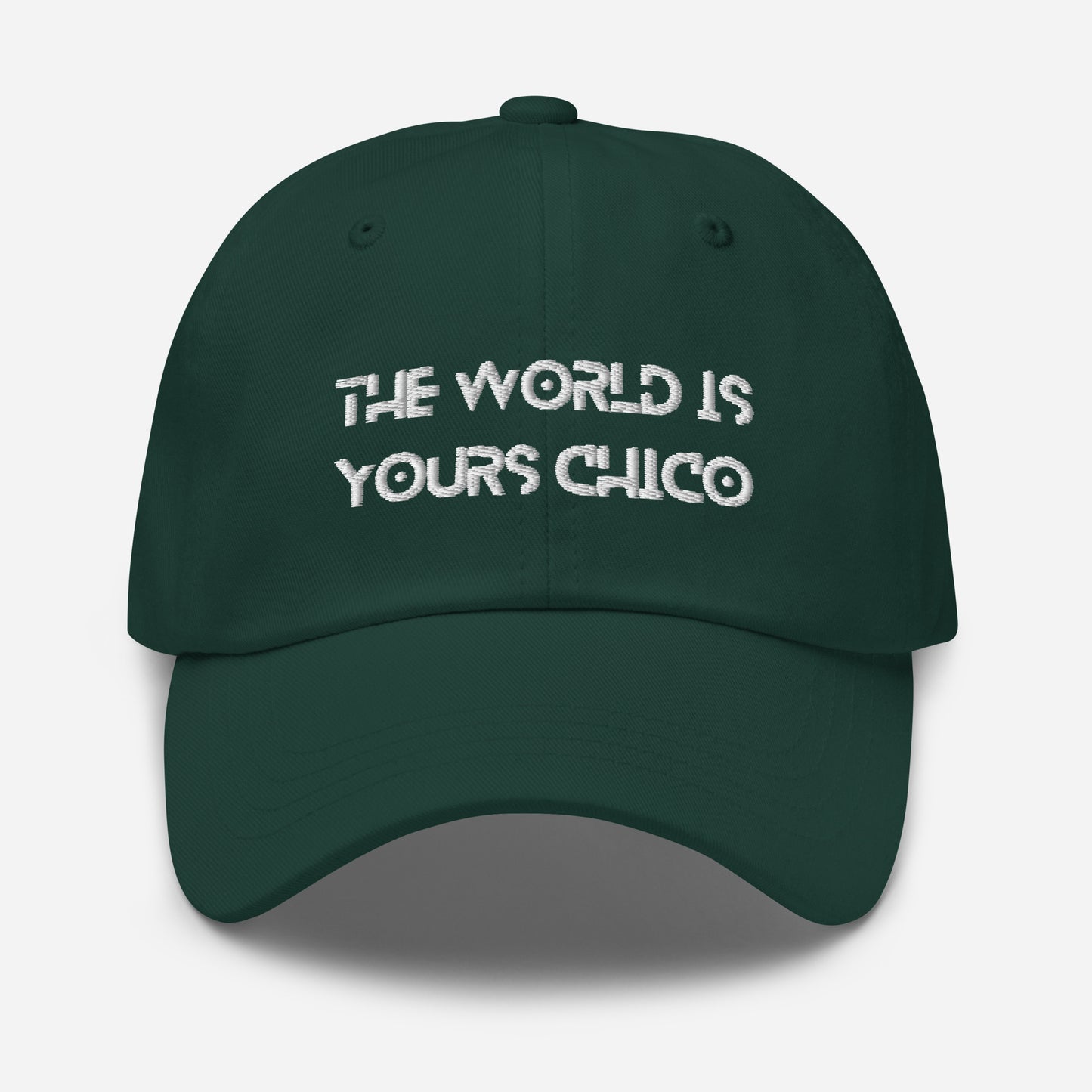 The World is Yours Chico, Dad hat