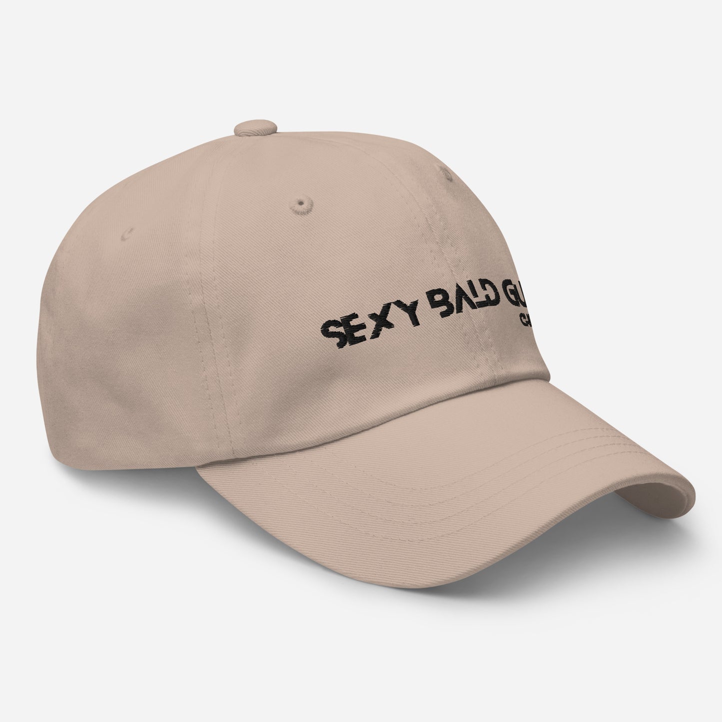 Sexy Bald Guy I, Dad hat