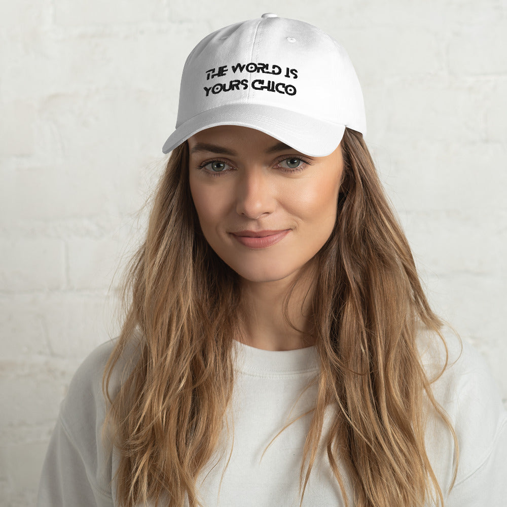 The World is Yours Chico, Dad hat