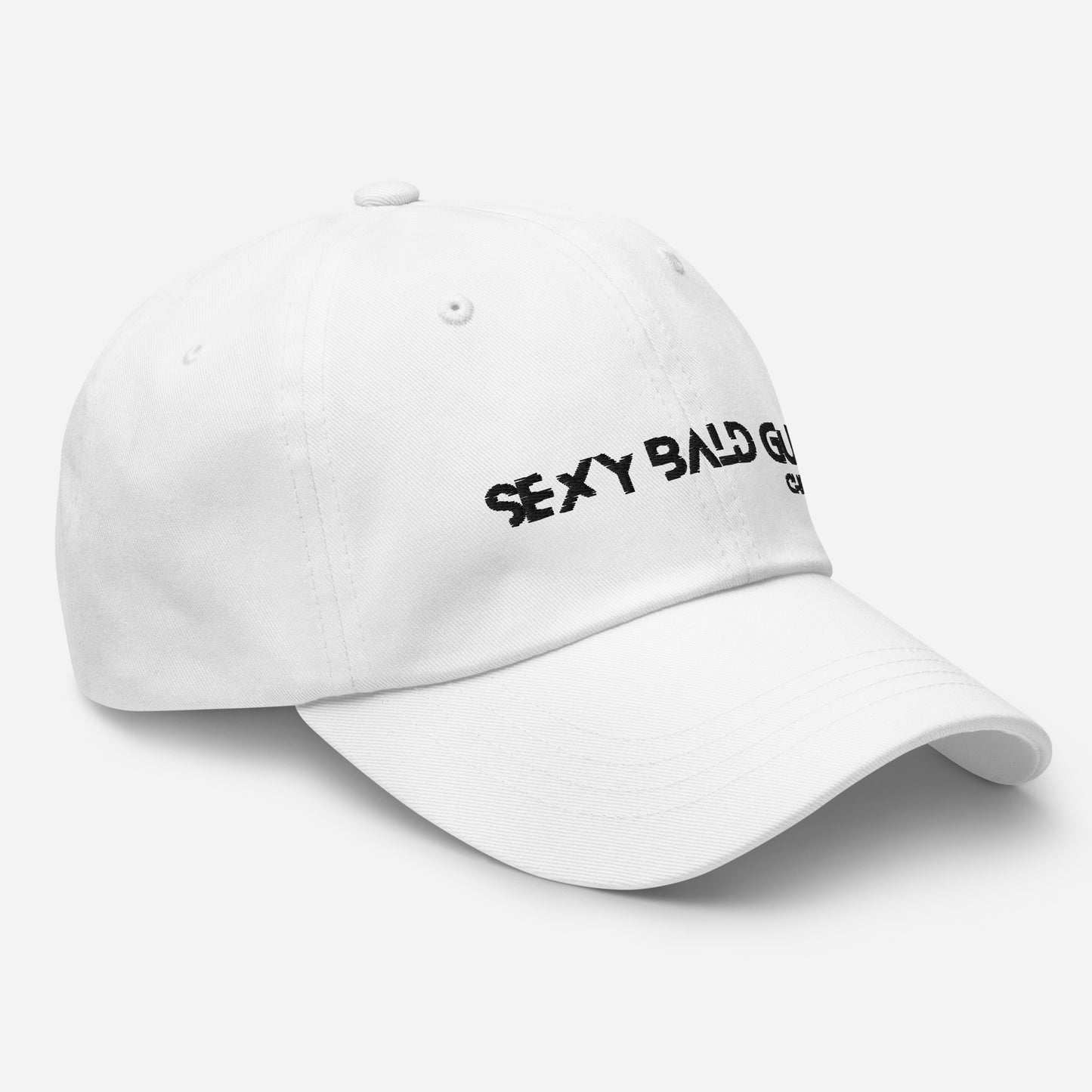 Sexy Bald Guy I, Dad hat