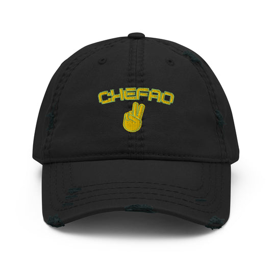 Chefao One Luv I, Distressed Dad Hat