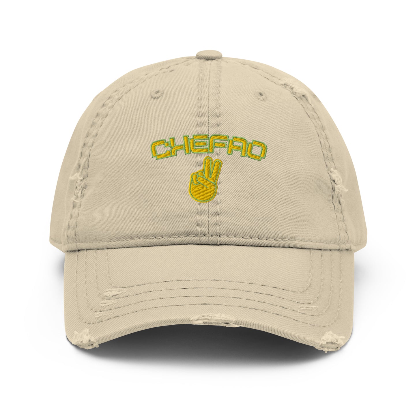 Chefao One Luv I, Distressed Dad Hat