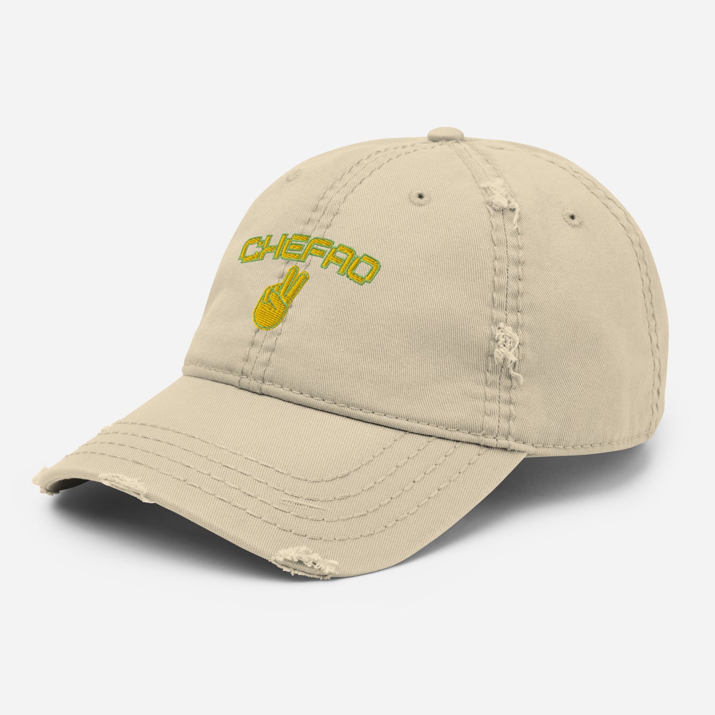 Chefao One Luv I, Distressed Dad Hat