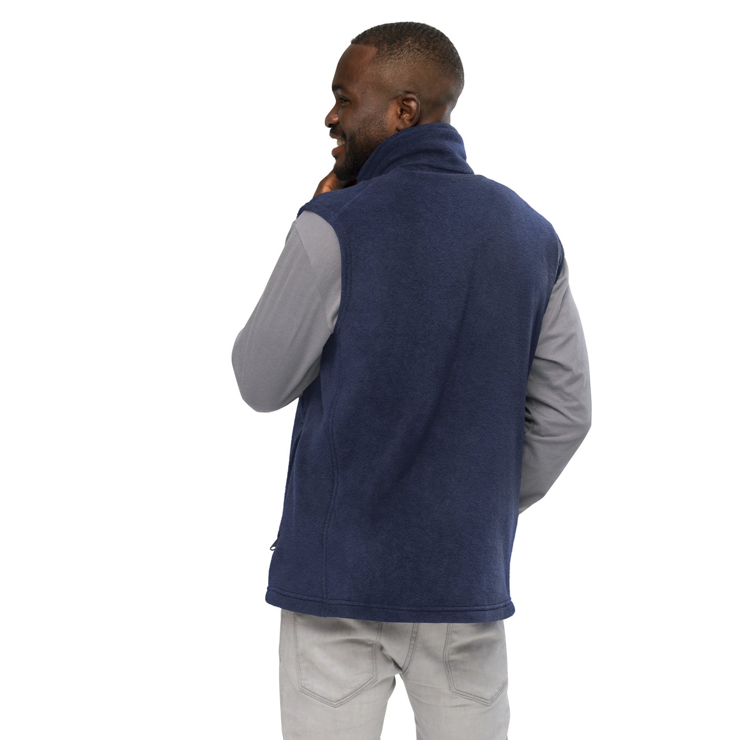 Chefao I, Men’s Columbia fleece vest