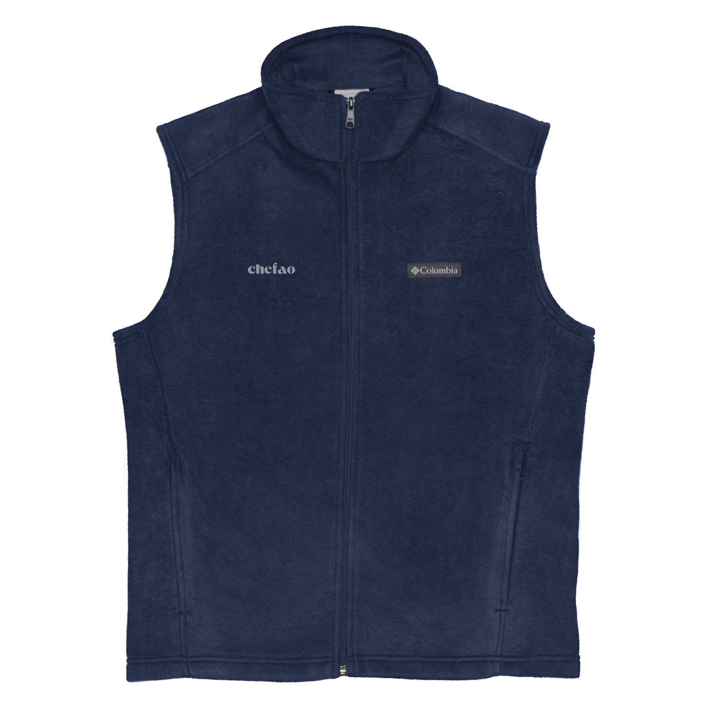 Chefao I, Men’s Columbia fleece vest