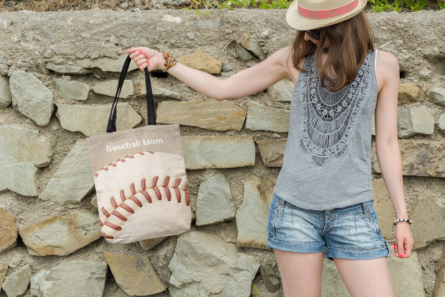 Baseball Tote Bag