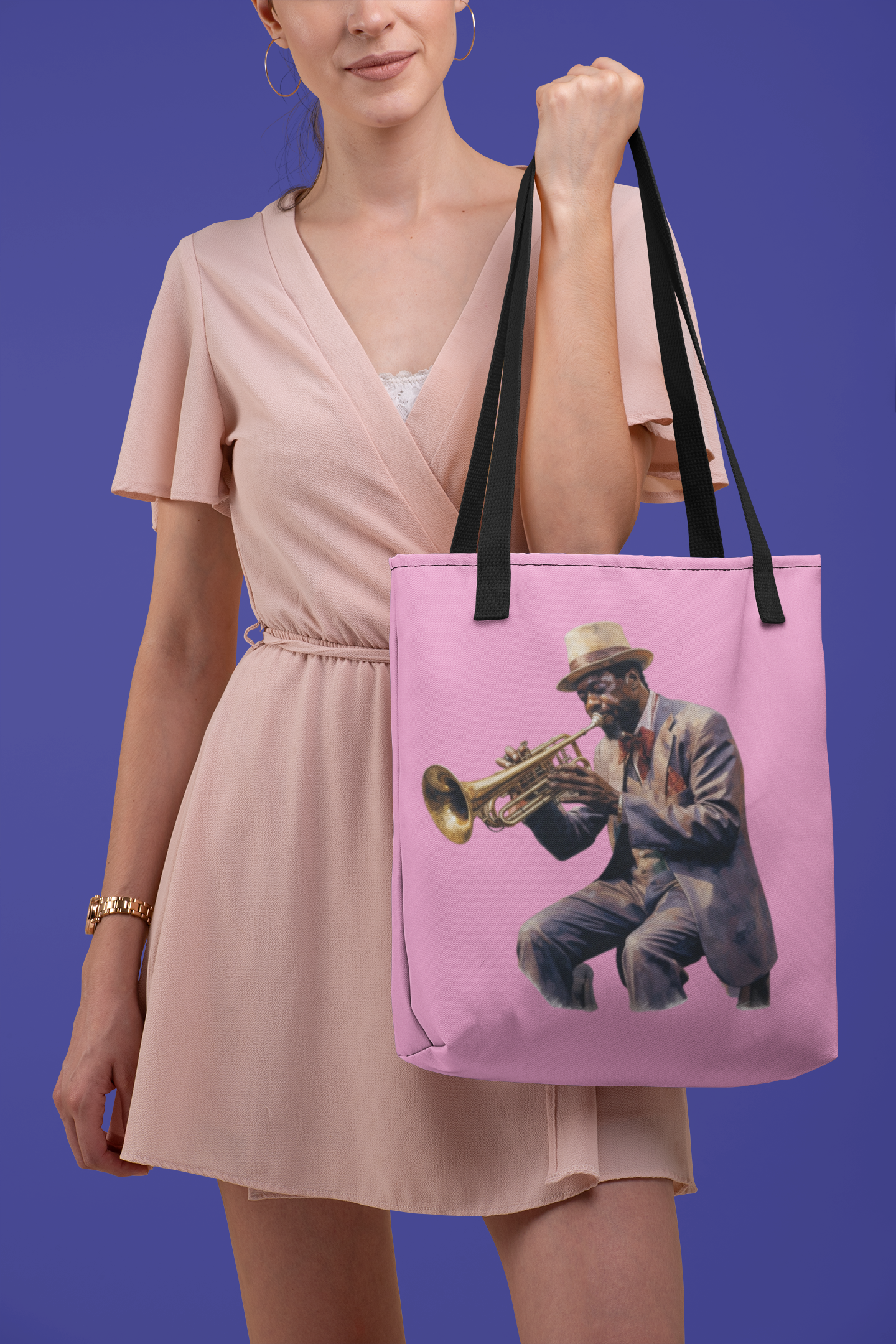 Jazz Great, Tote Bag