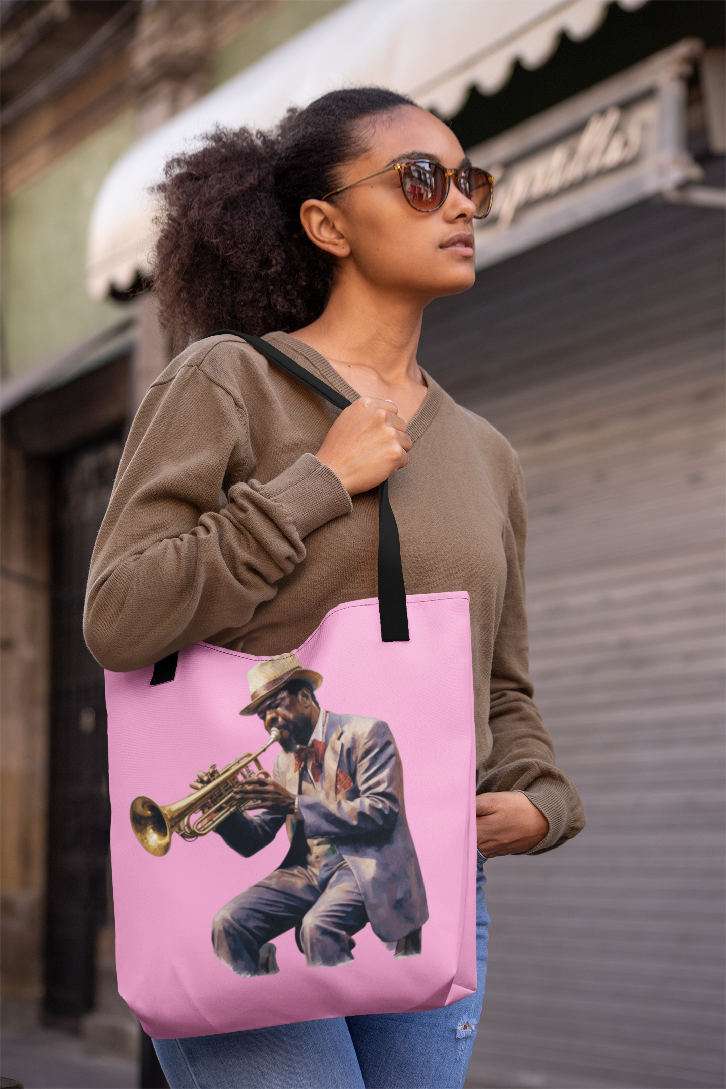 Jazz Great, Tote Bag