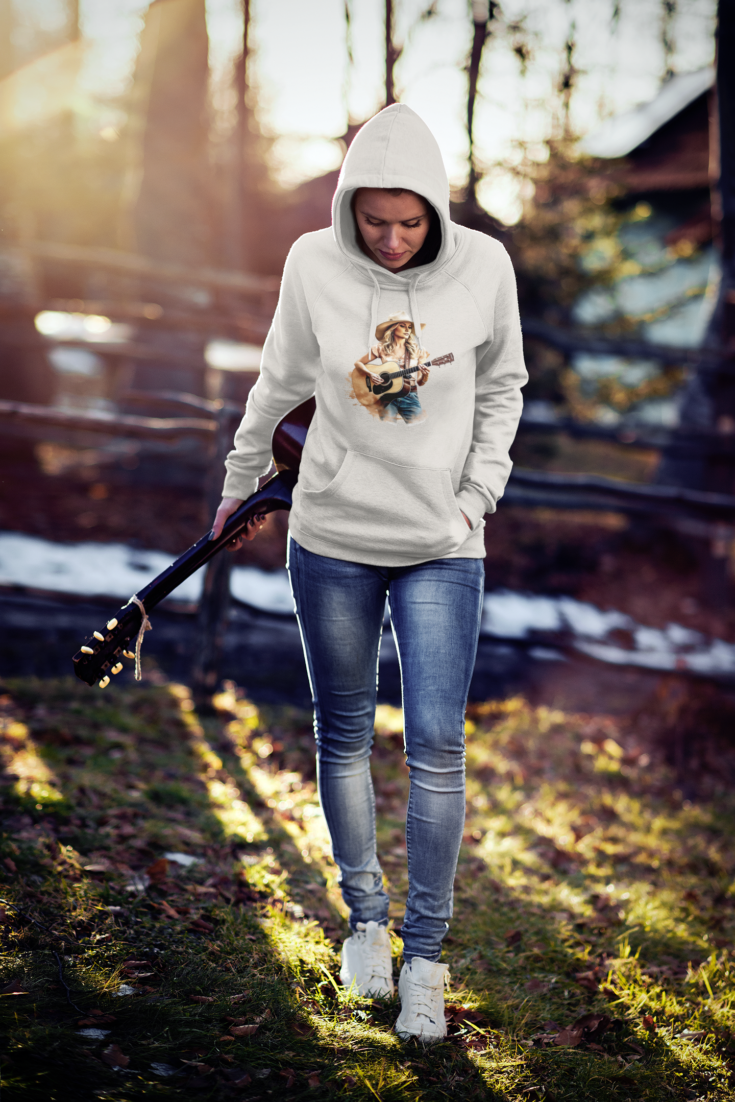 Country Muse, Unisex Heavy Blend Hooded Sweatshirt