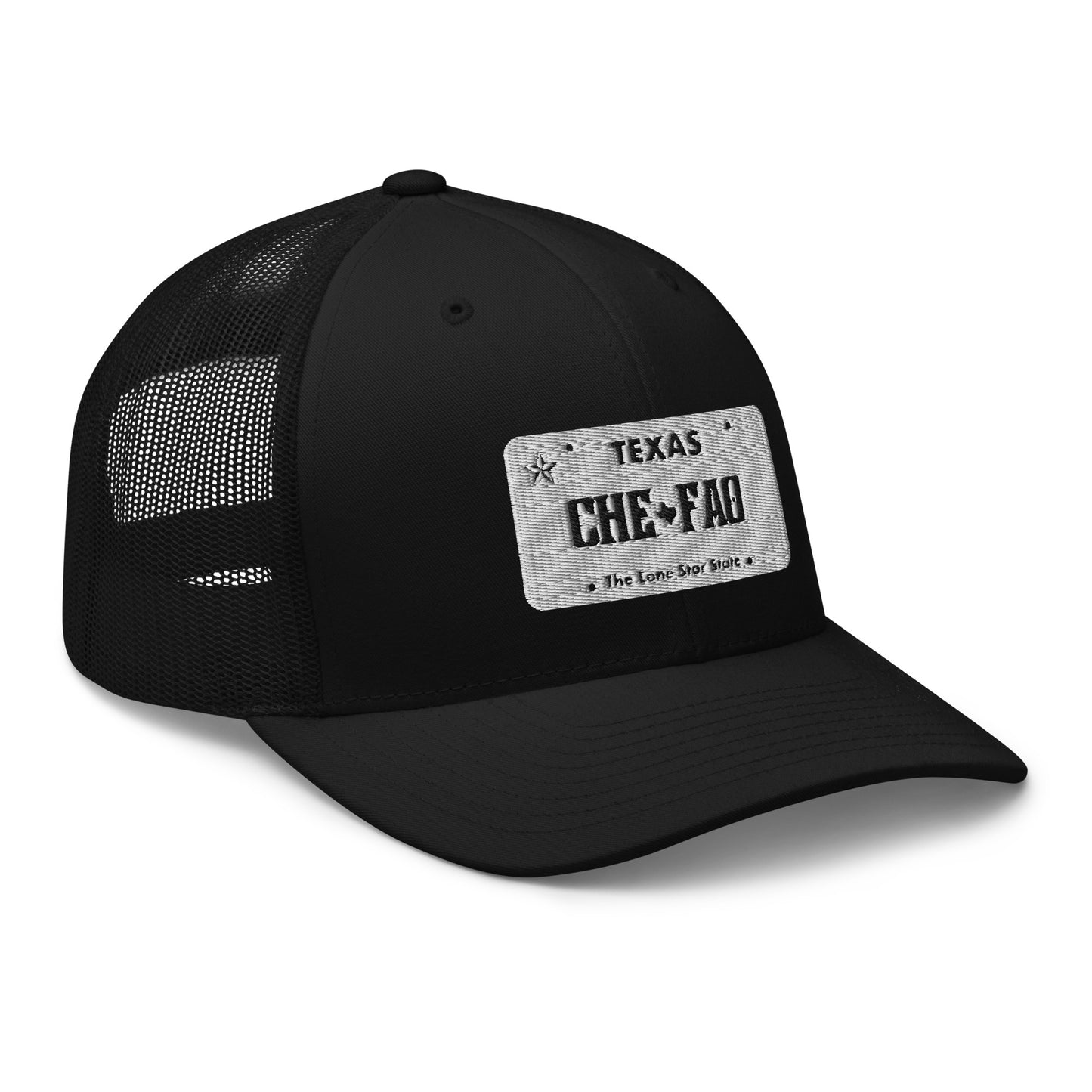 Chefao Texas License Plate I, Trucker Cap