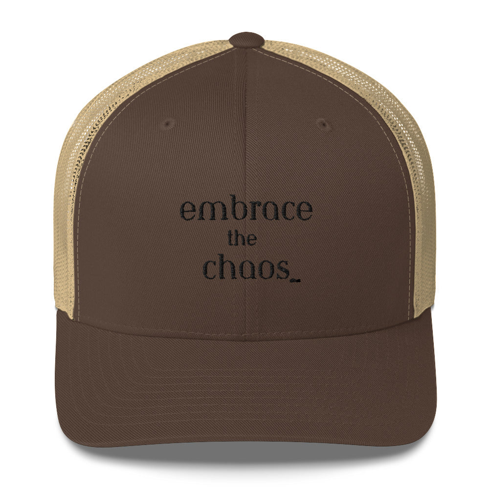 Embrace the Chaos, Trucker Cap