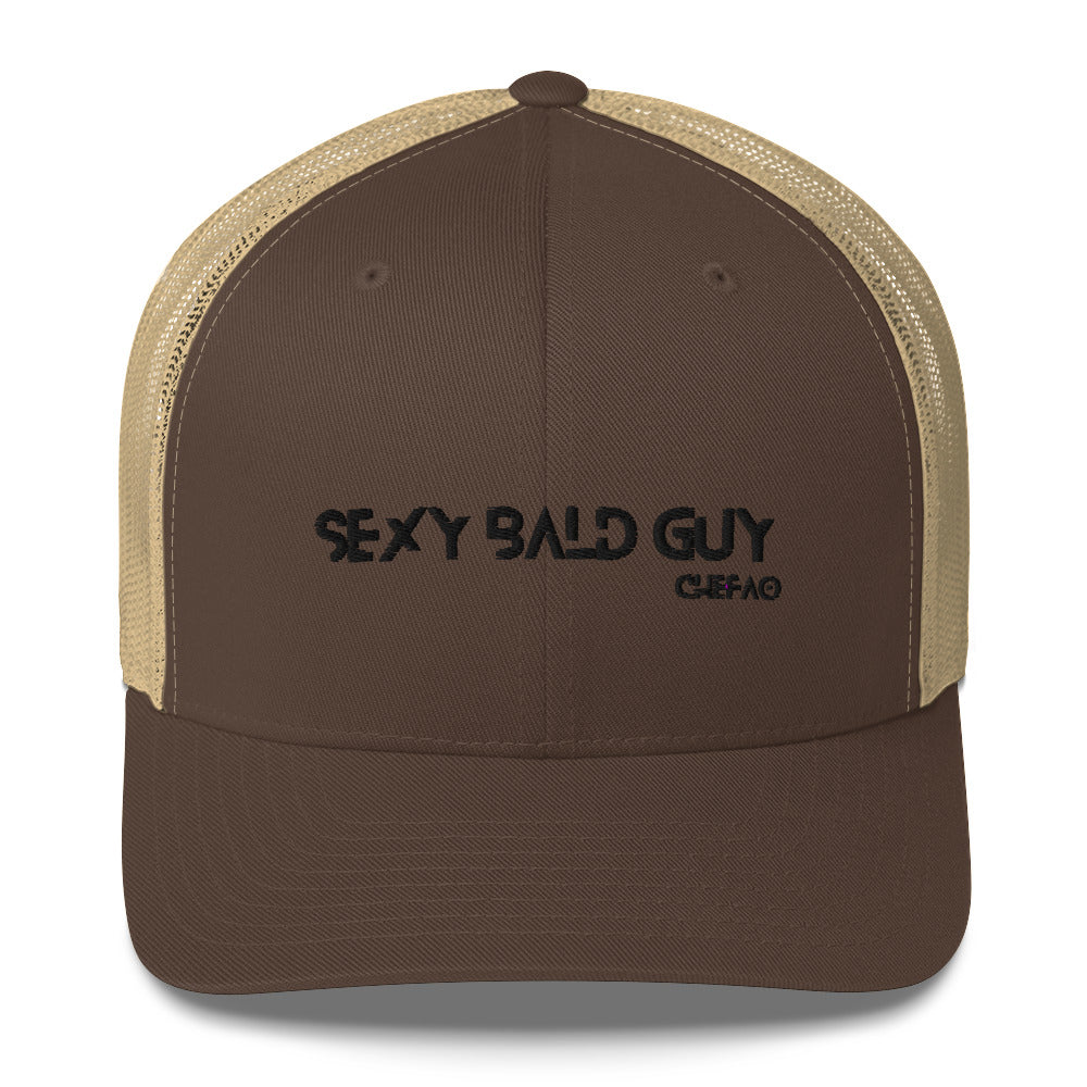 Sexy Bald Guy I, Trucker Cap