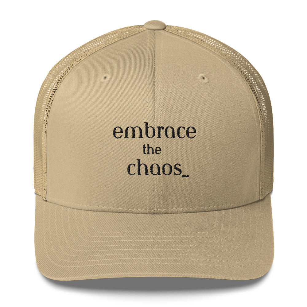 Embrace the Chaos, Trucker Cap