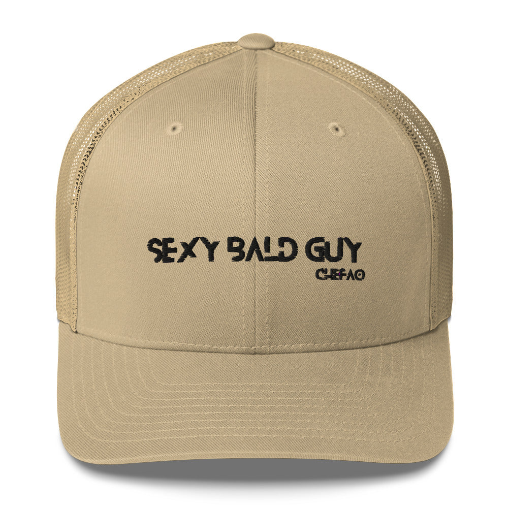 Sexy Bald Guy I, Trucker Cap