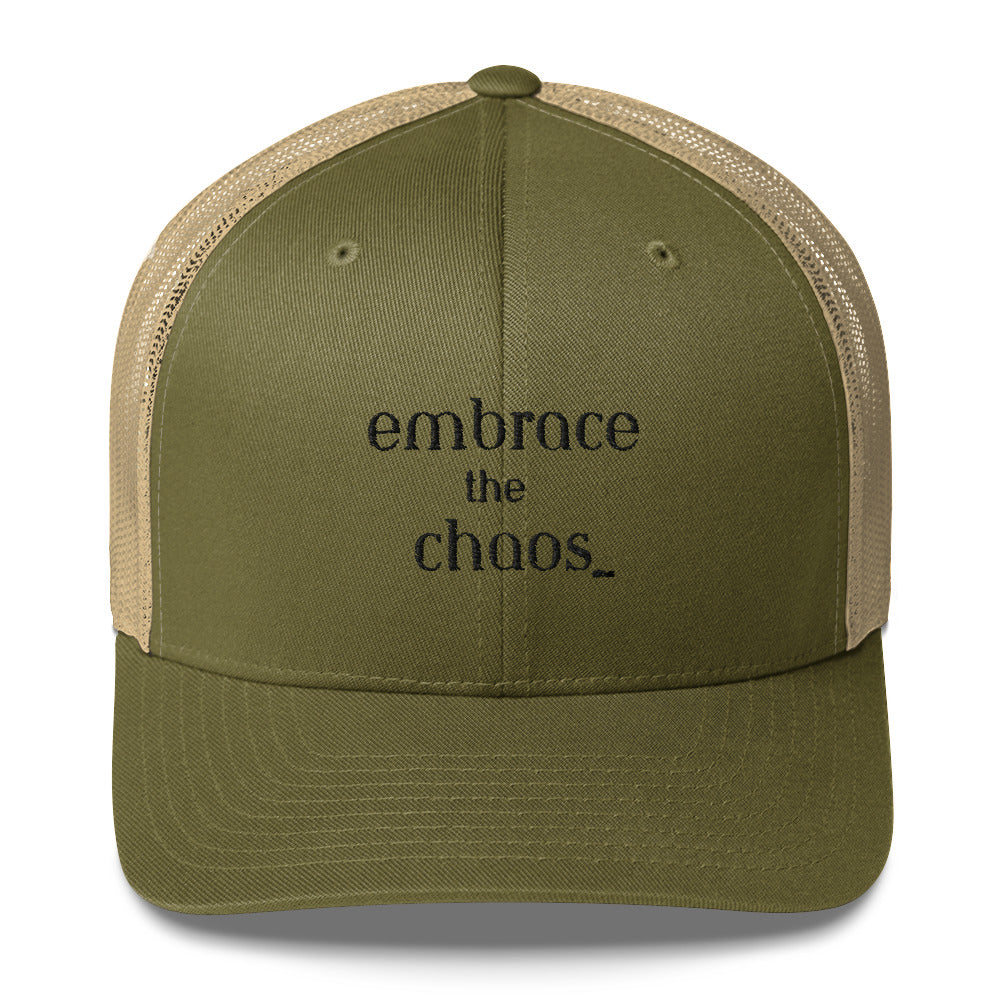 Embrace the Chaos, Trucker Cap