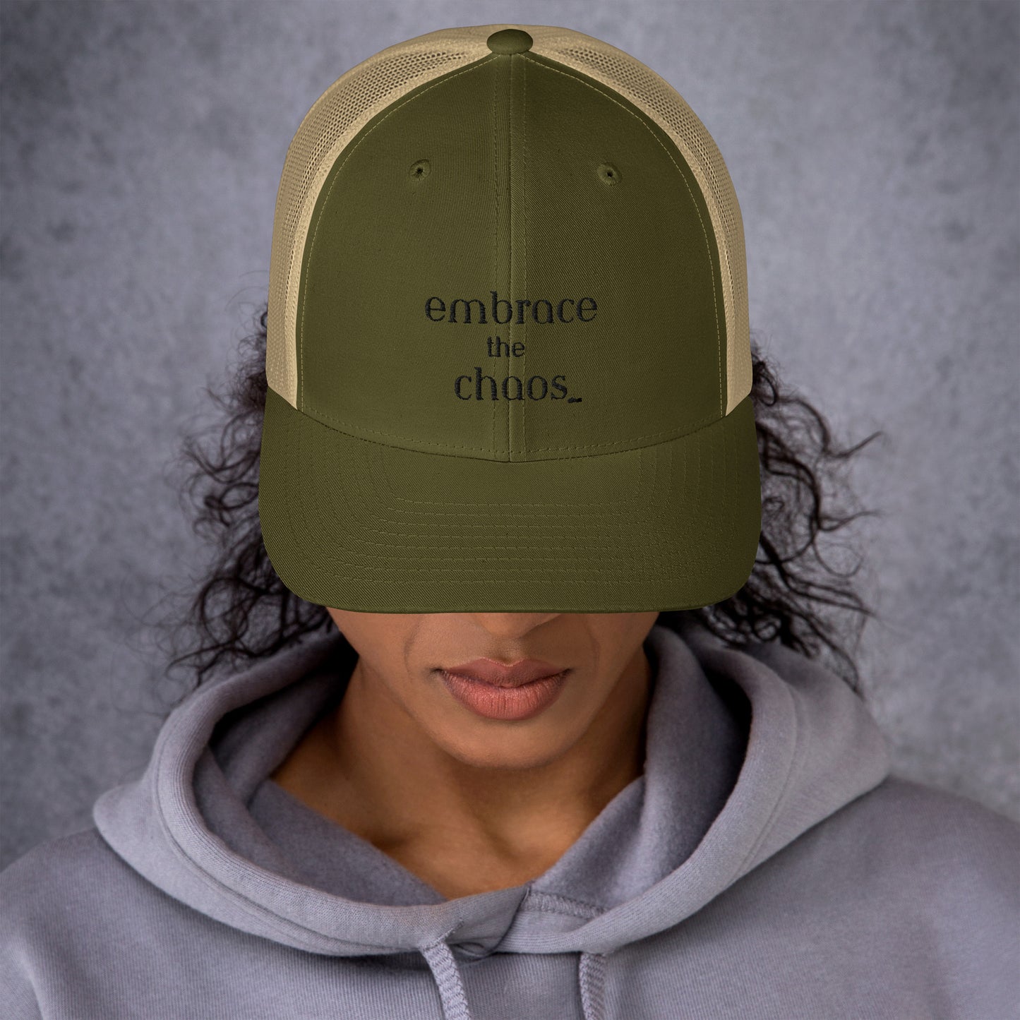 Embrace the Chaos, Trucker Cap