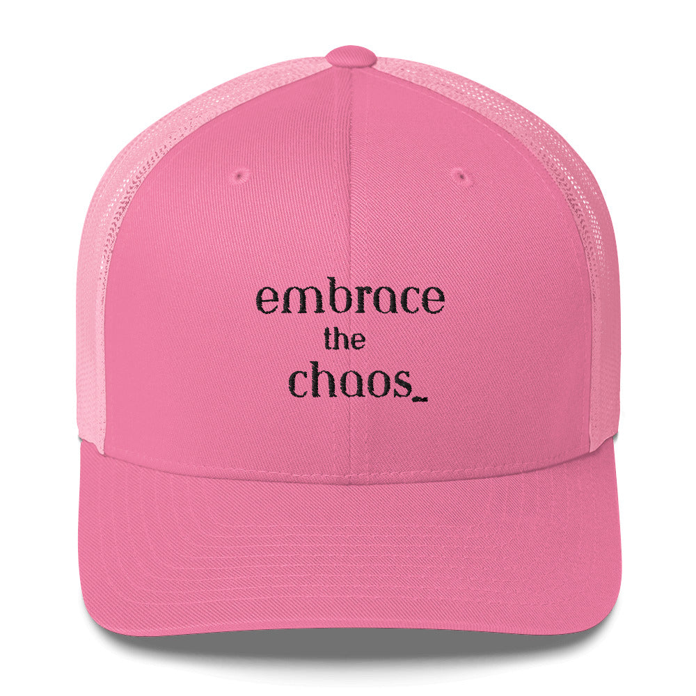 Embrace the Chaos, Trucker Cap