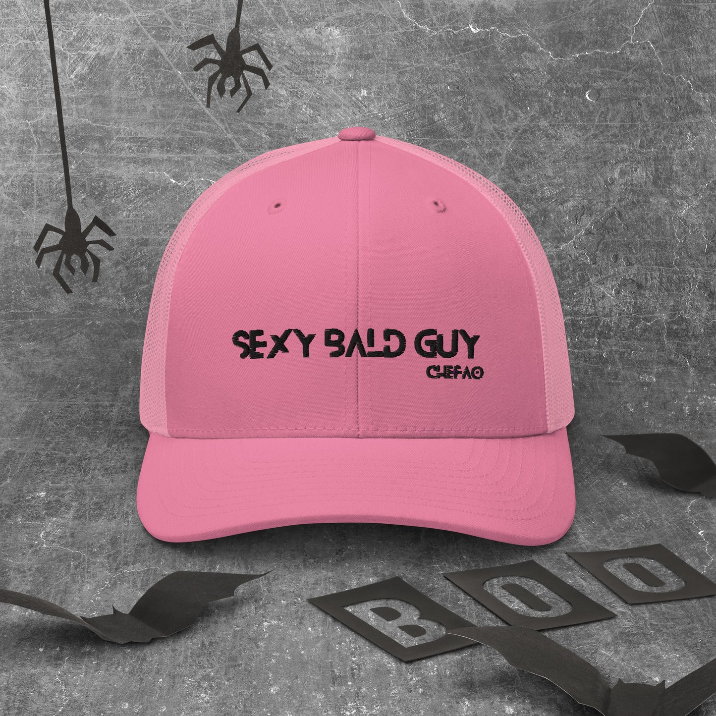 Sexy Bald Guy I, Trucker Cap