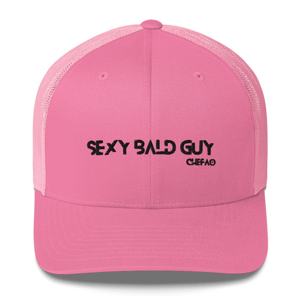 Sexy Bald Guy I, Trucker Cap