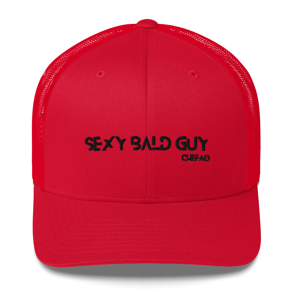 Sexy Bald Guy I, Trucker Cap