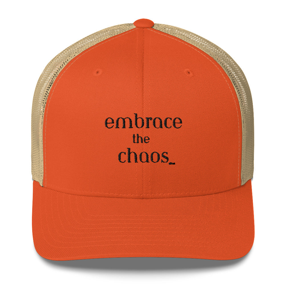 Embrace the Chaos, Trucker Cap