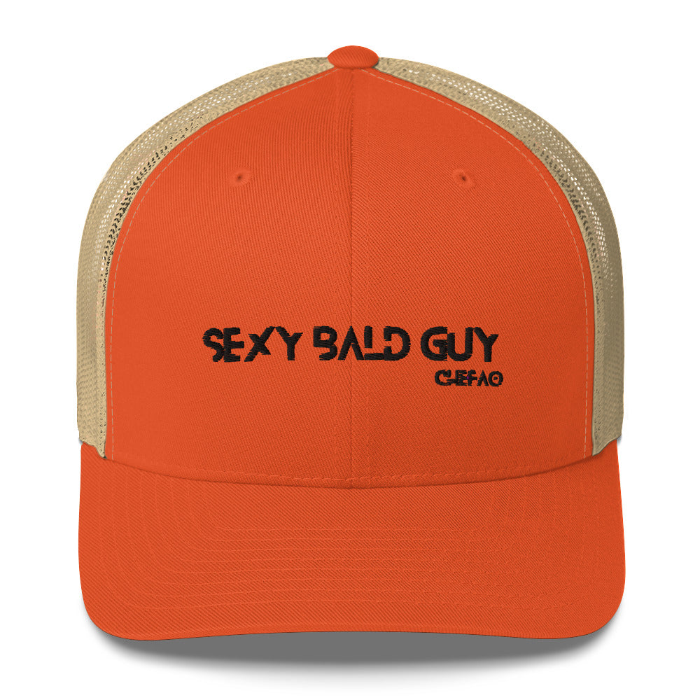 Sexy Bald Guy I, Trucker Cap