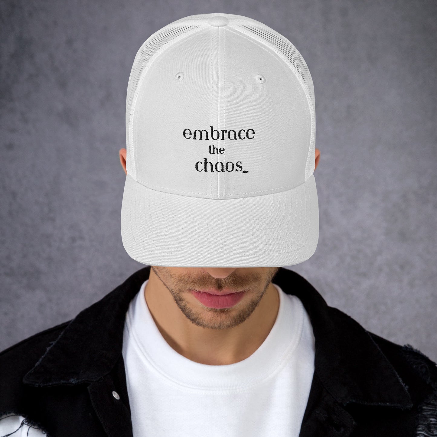 Embrace the Chaos, Trucker Cap