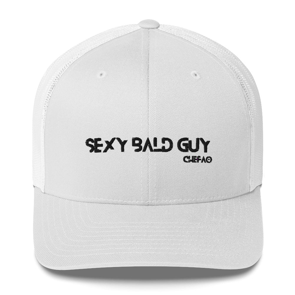 Sexy Bald Guy I, Trucker Cap