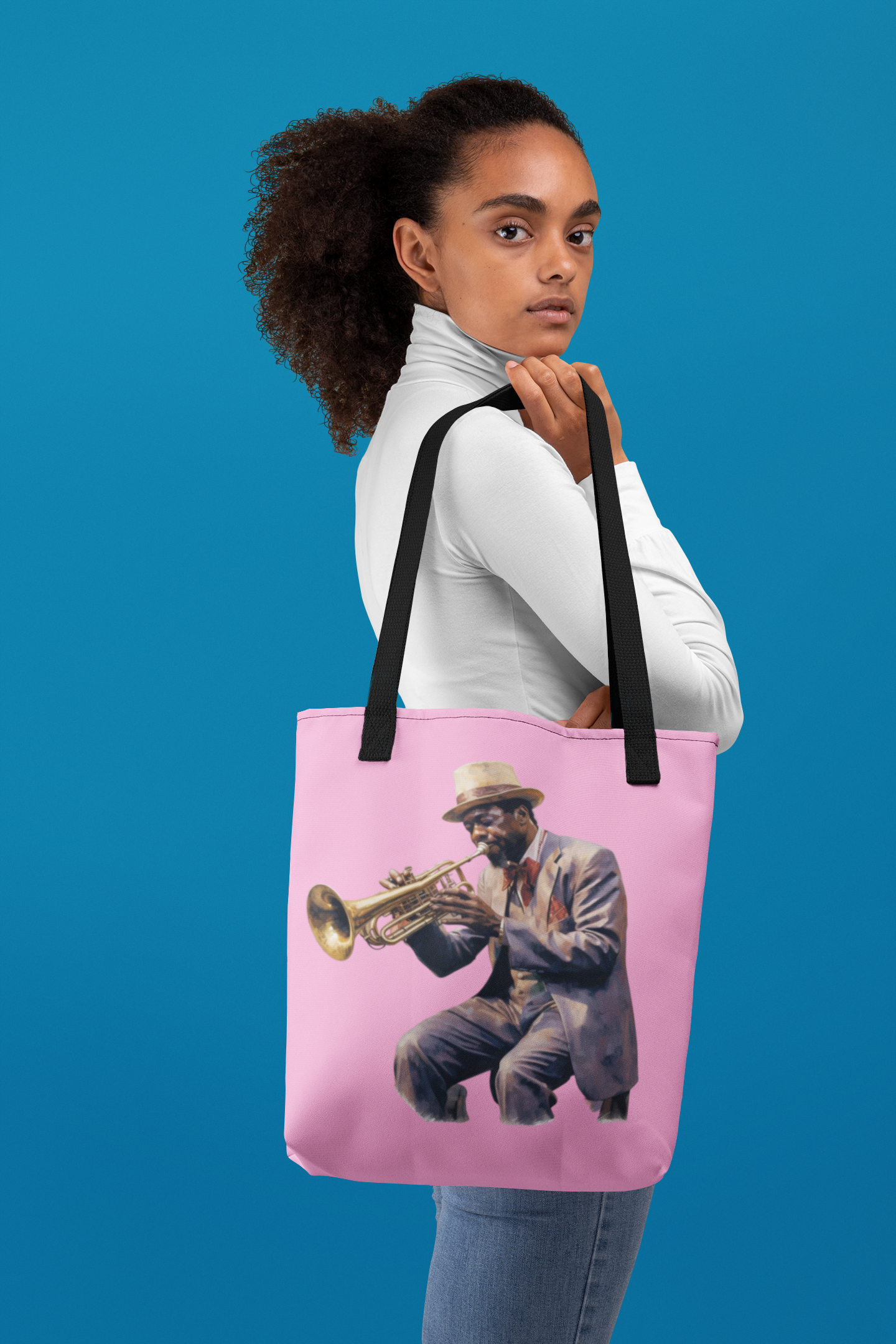 Jazz Great, Tote Bag