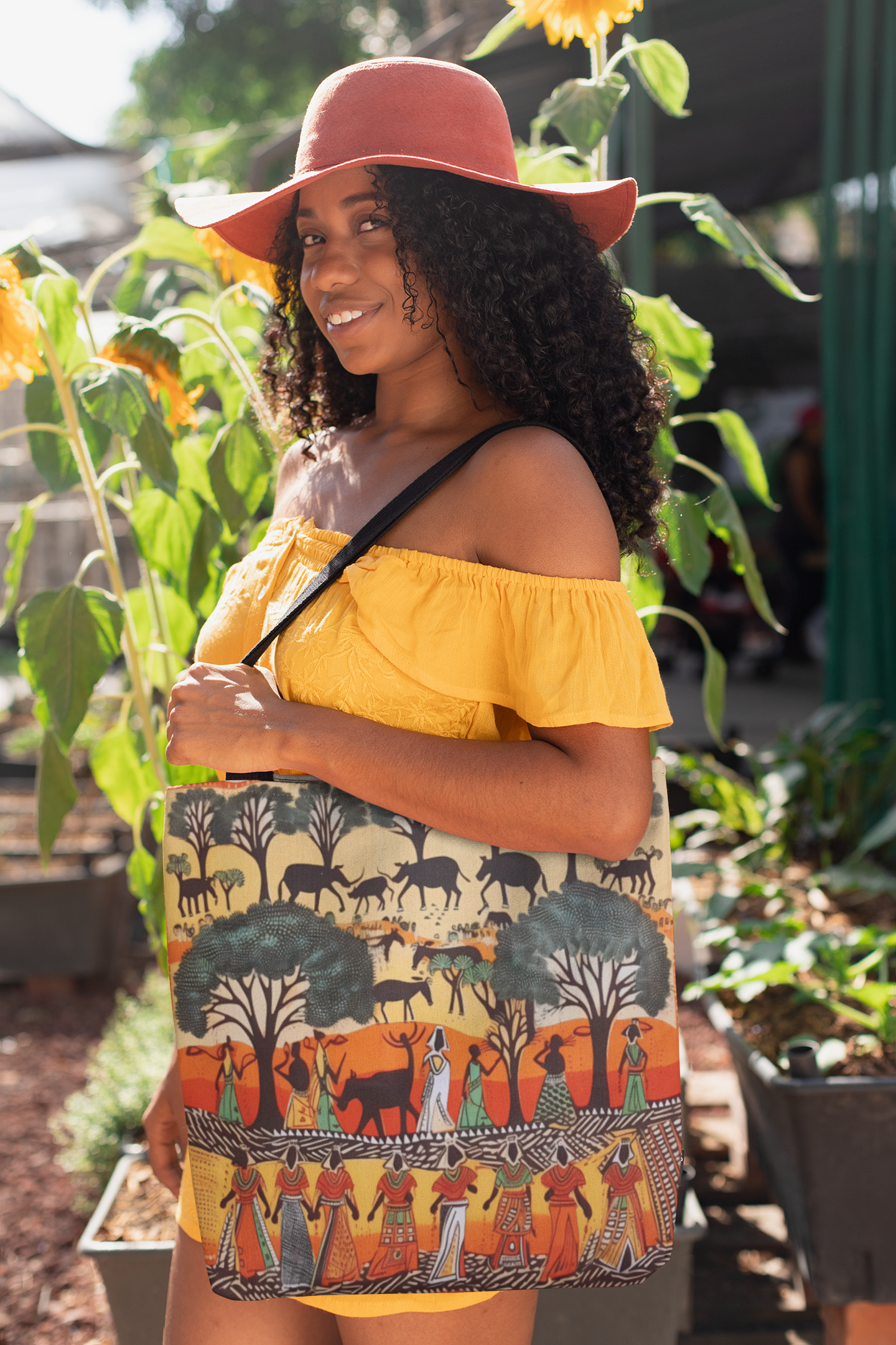 African Inspired Tote Bag