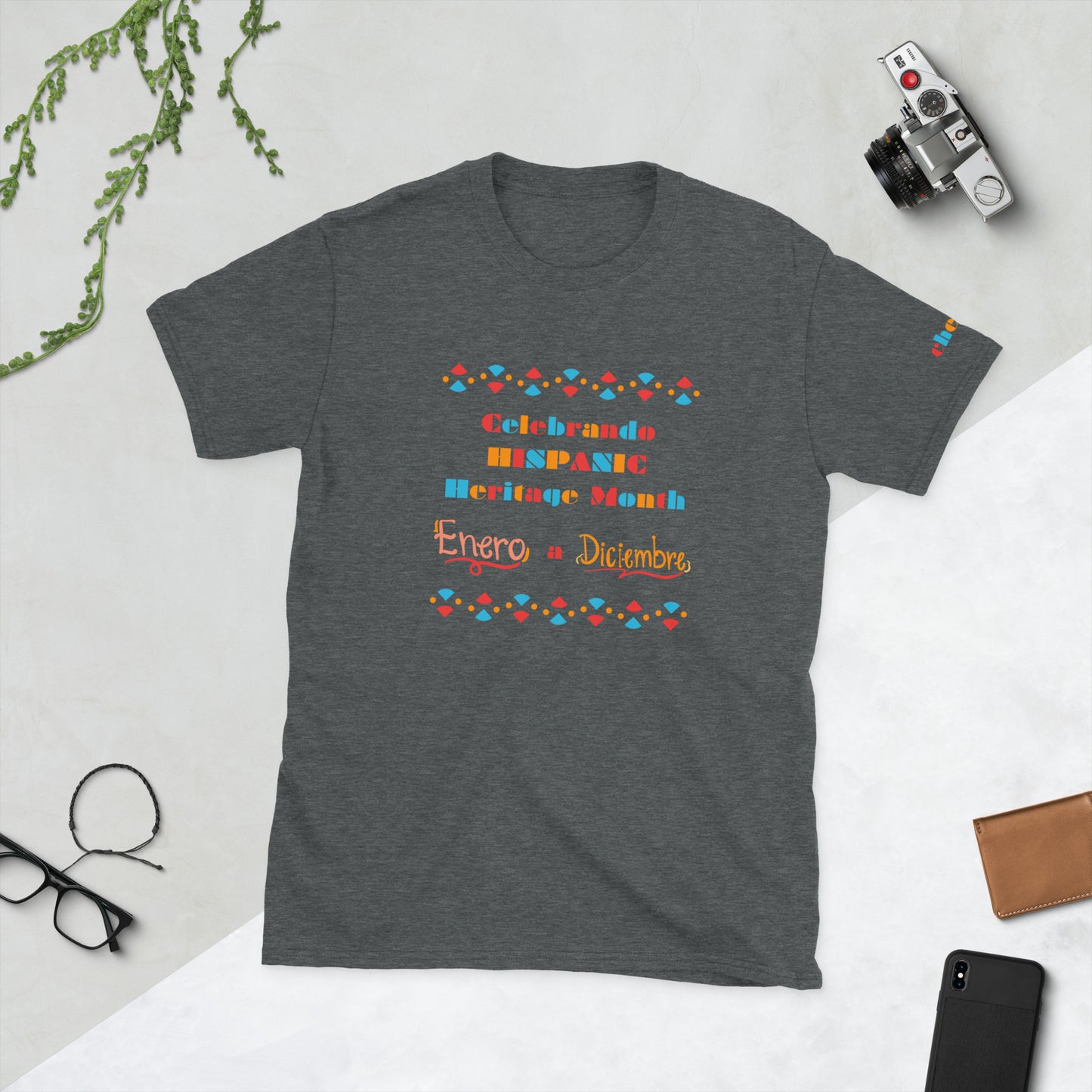 Celebrate Hispanic Heritage Month II, Short-Sleeve Unisex T-Shirt