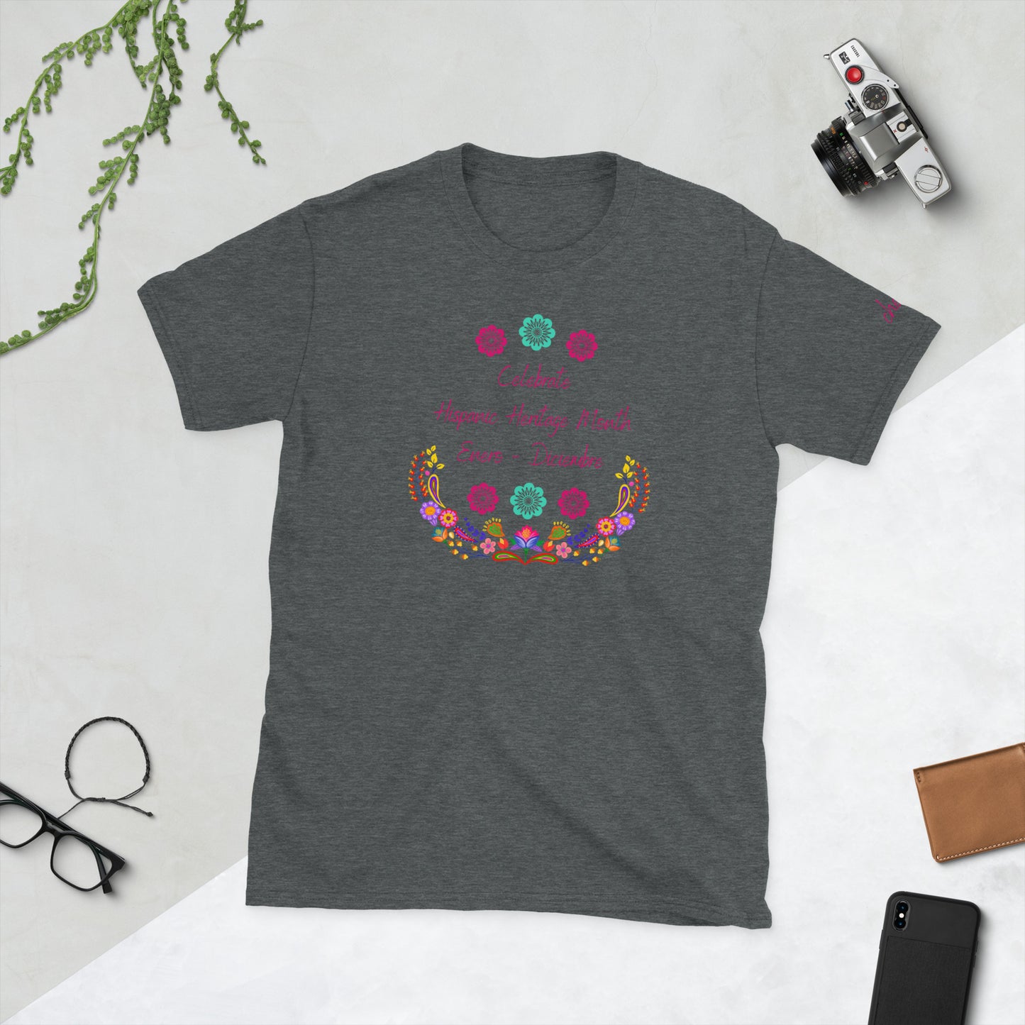 Celebrate Hispanic Heritage Month I, Short-Sleeve Unisex T-Shirt